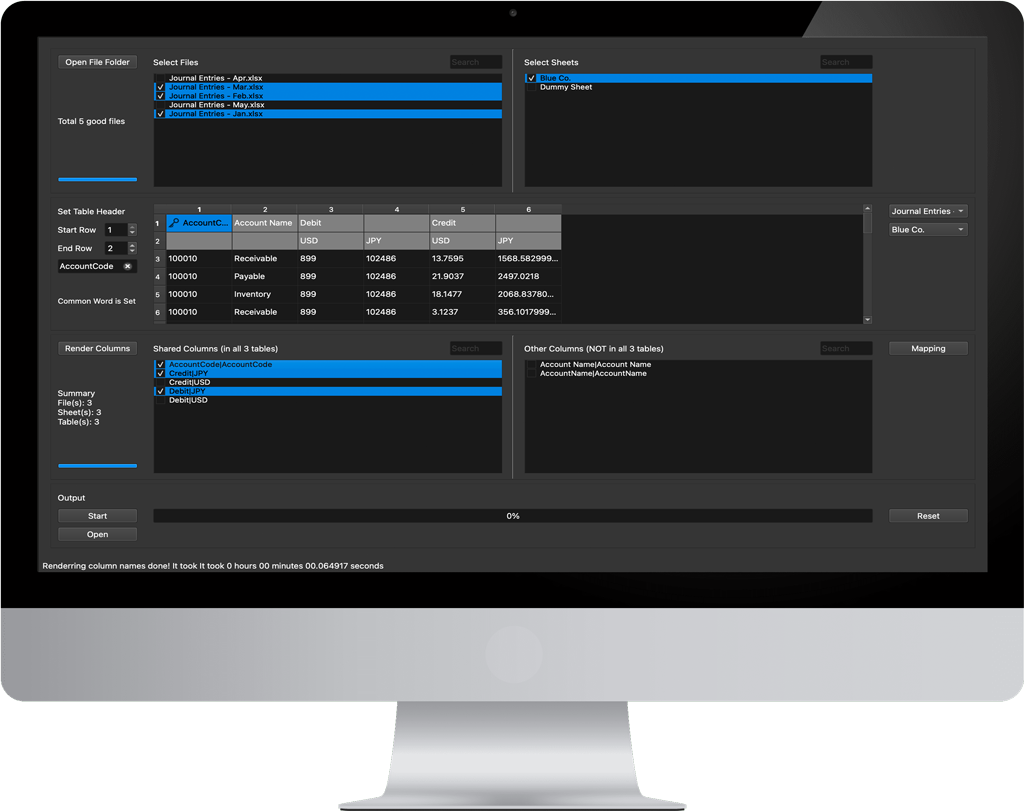 imac showing OneTable